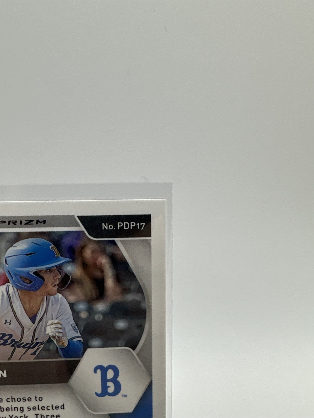 2021 PANINI PRIZM DRAFT PICKS MATT MCLAIN AUTO SNAKESKIN REF 7/15 SSP RC