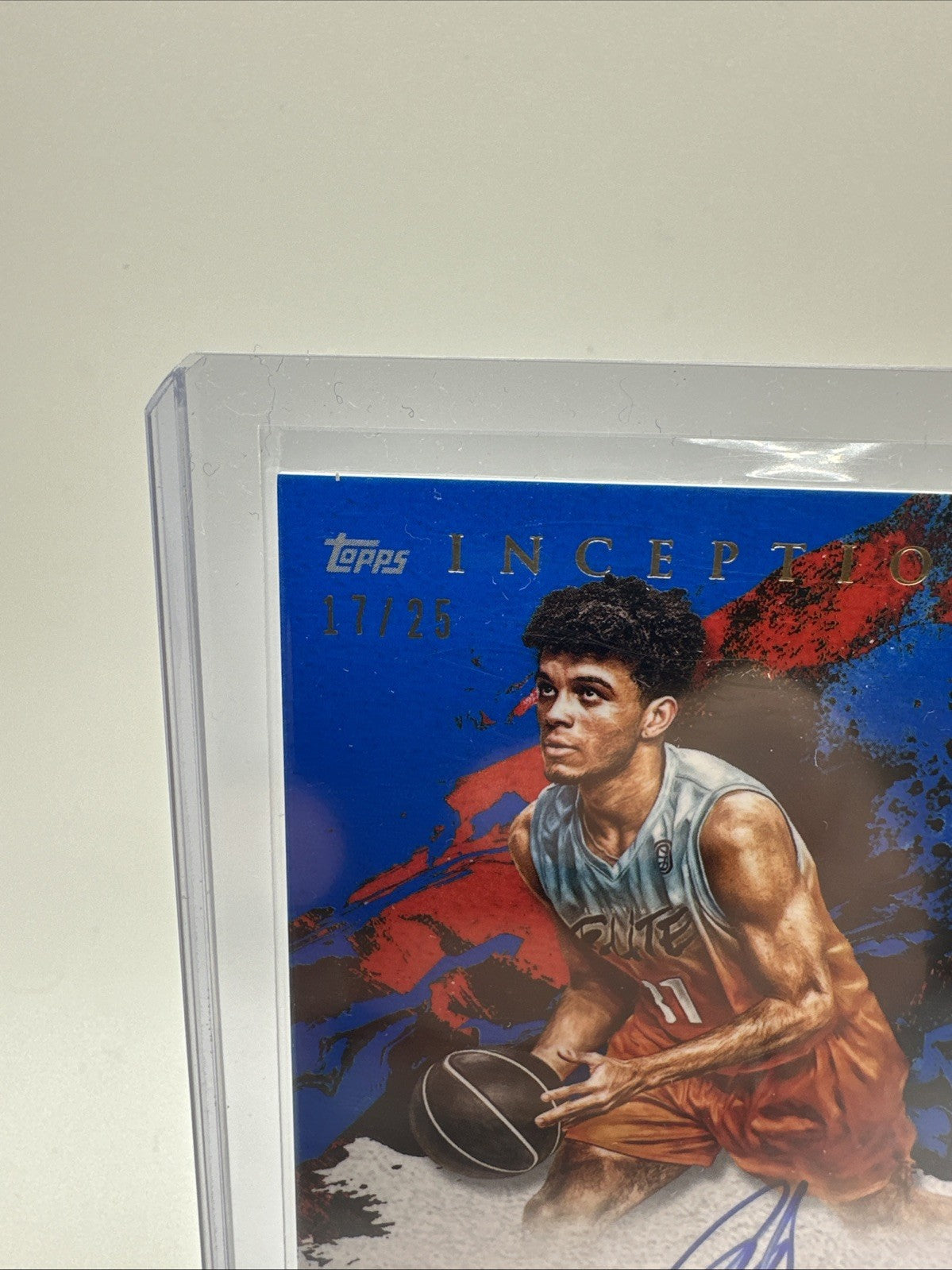 2021-22 Topps Inception OTE Overtime Elite Blue /25 Johned Walker #IA-JW1 Auto