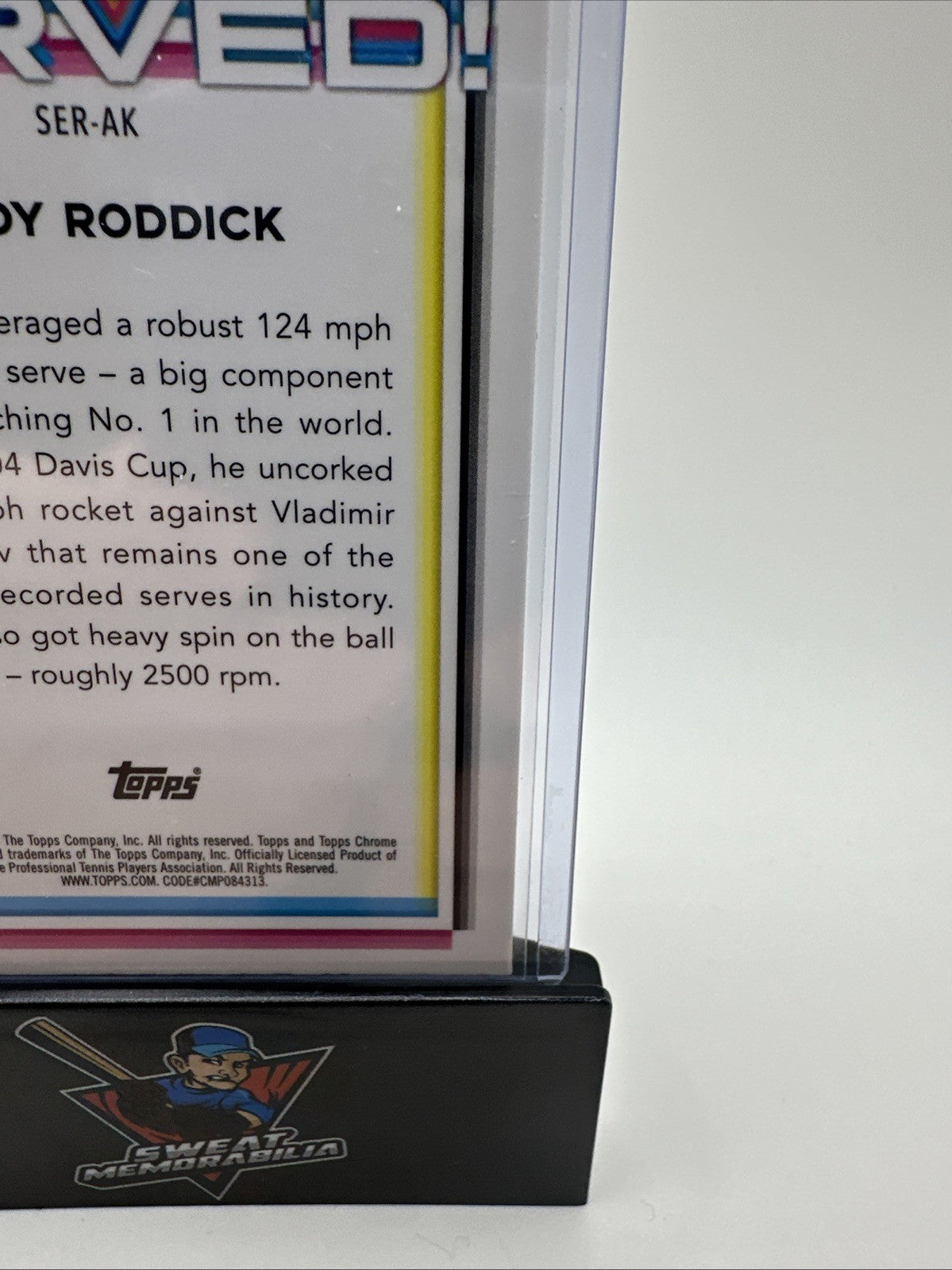 2024 Topps Chrome Andy Roddick SERVED! #SER-AK