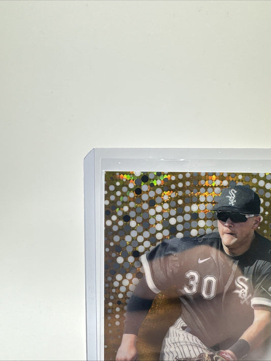 2022 Topps Pristine Gold Refractors #205 Jake Burger White Sox 28/50