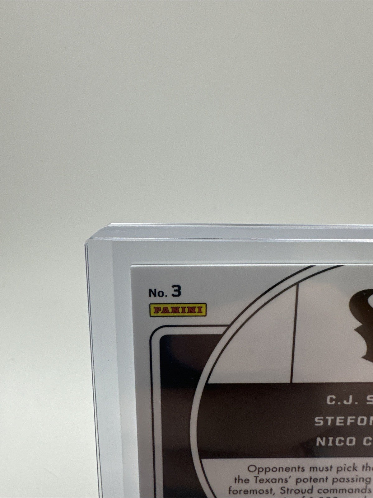 2024 Obsidian Football Nucleus C.J. Stroud Stefon Diggs Collins TEXANS