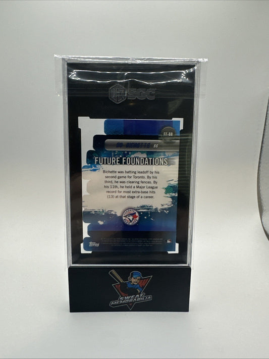 Bo Bichette 2019 Bowman's Best Future Foundations Refractor Die Cut RC SGC 10