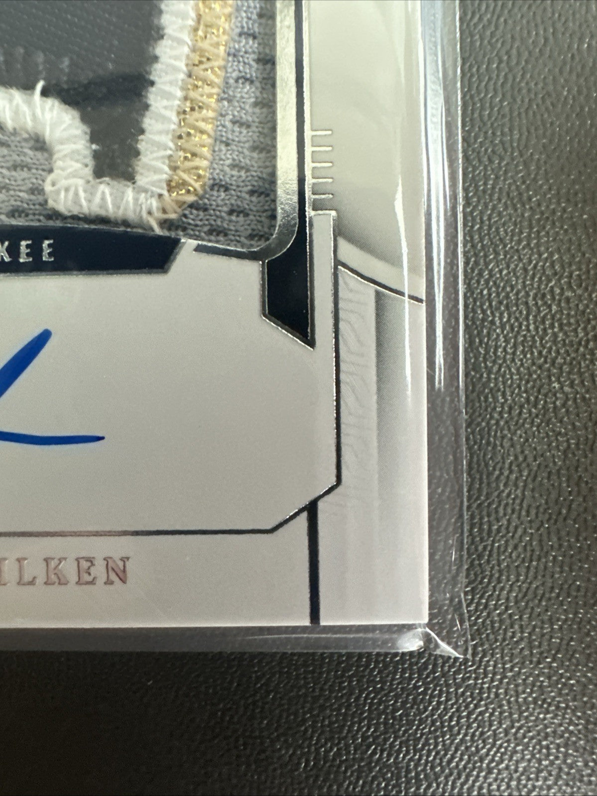 2024 Brock Wilken National Treasures Baseball Patch Auto /99