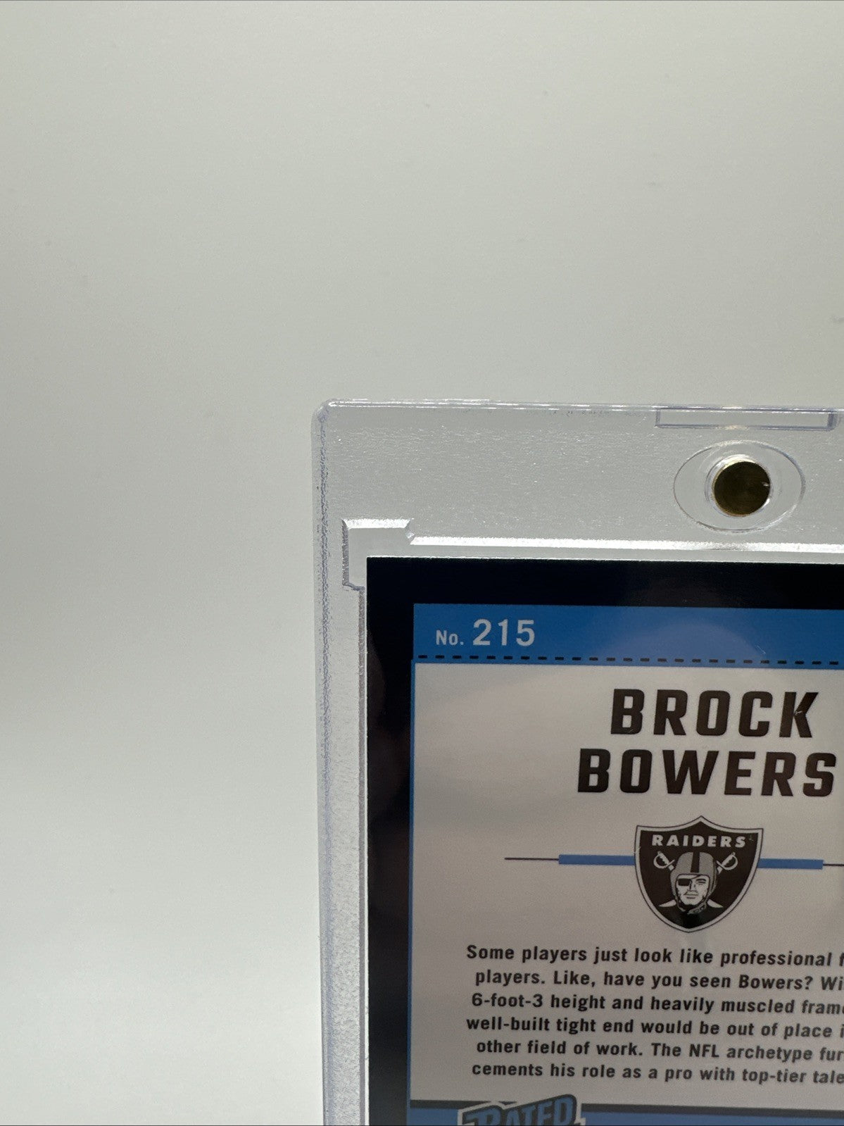 2024 Panini Optic Brock Bowers Rocket Emoji