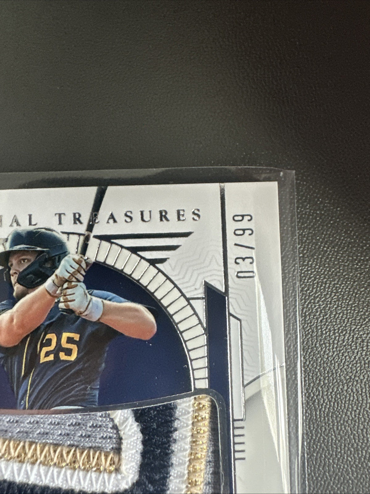 2024 Brock Wilken National Treasures Baseball Patch Auto /99