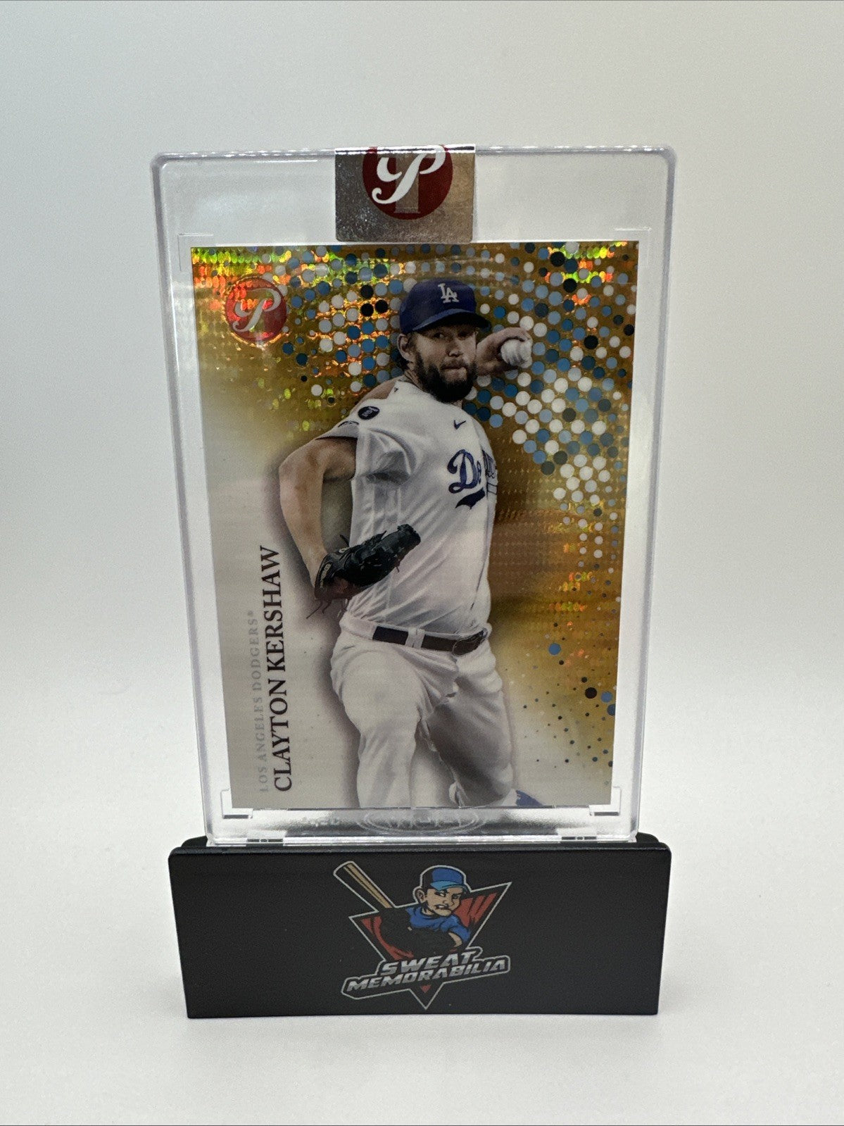 2022 Topps Pristime Gold Refractor #170 Clayton Kershaw No 8 of 50
