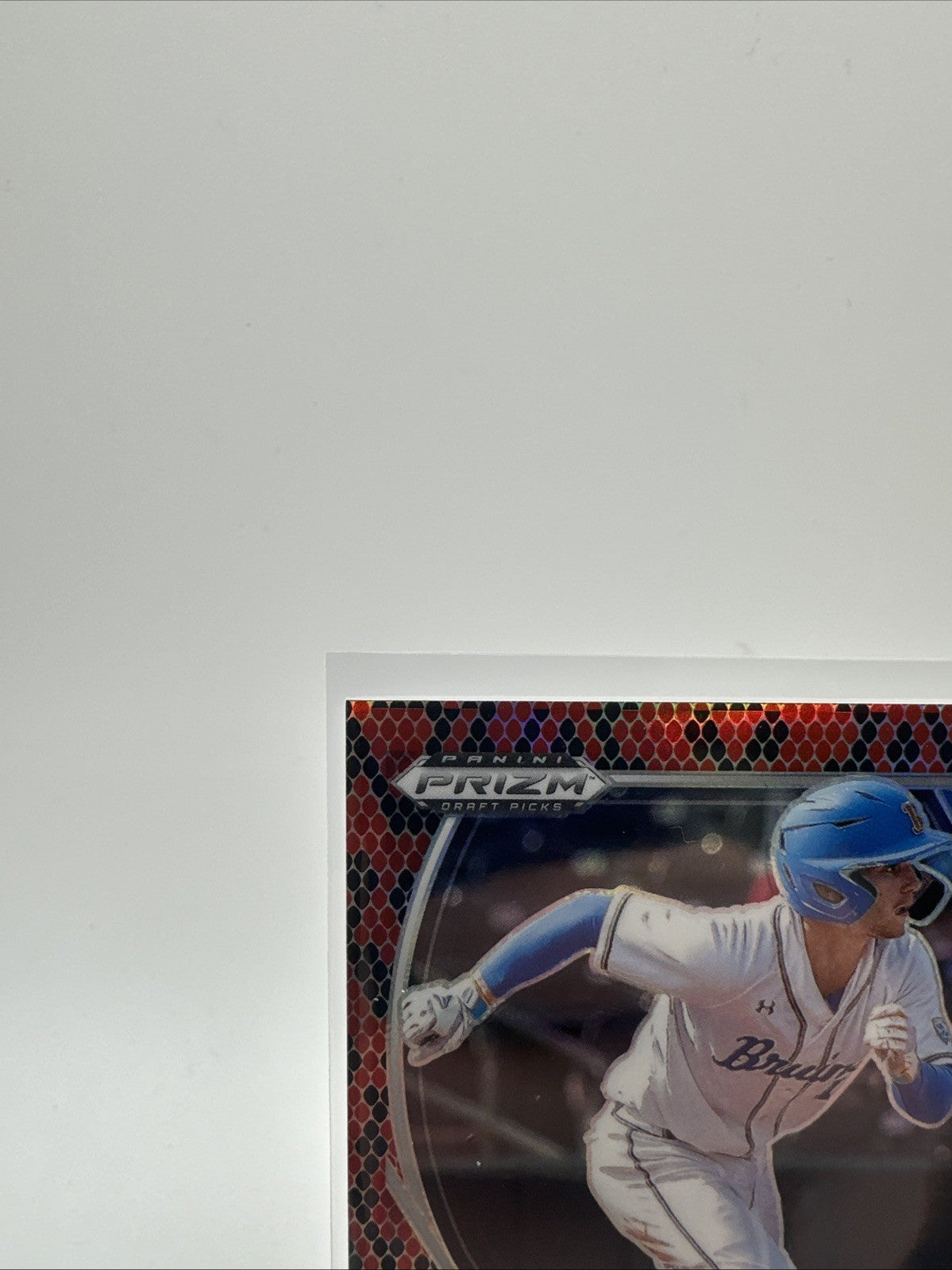 2021 PANINI PRIZM DRAFT PICKS MATT MCLAIN AUTO SNAKESKIN REF 7/15 SSP RC