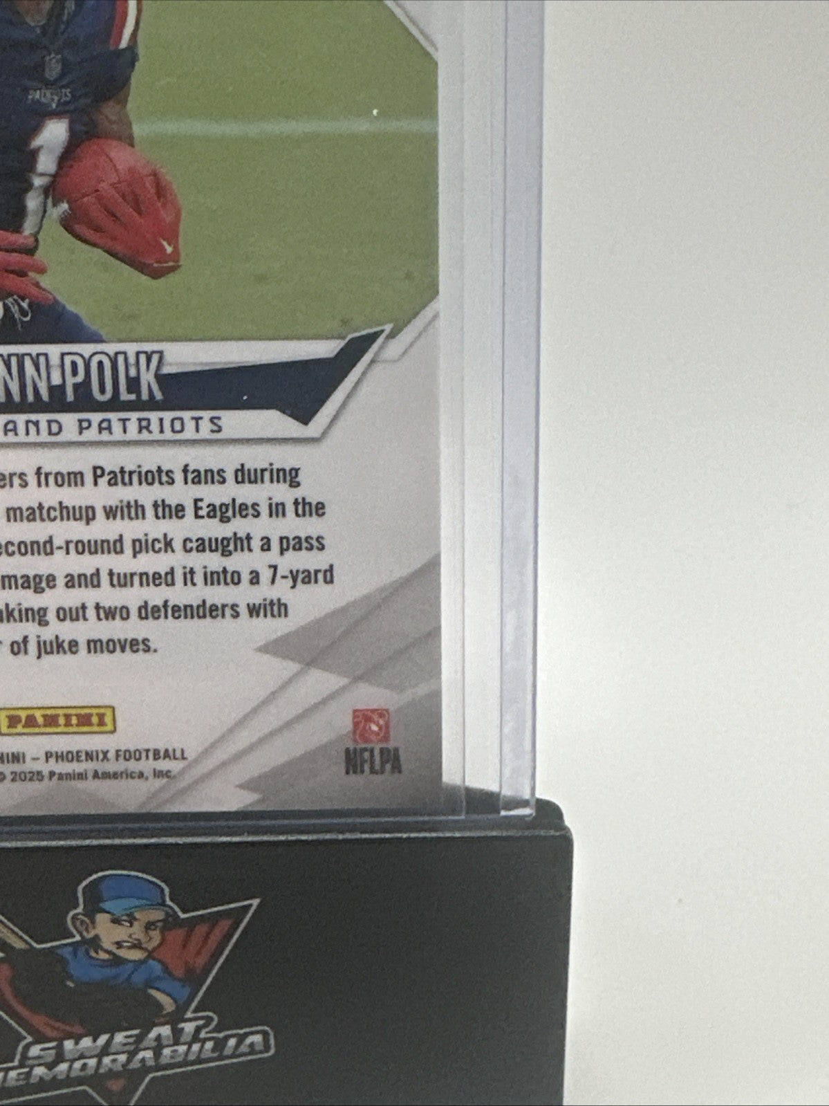 2024 Phoenix Ja'Lynn Polk Phoenix Parallel #190 /399 RC New England Patriots