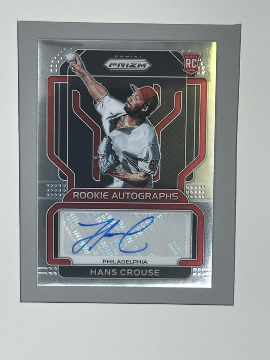 2022 Panini Prizm Hans Crouse Rookie Autograph #RA-HC