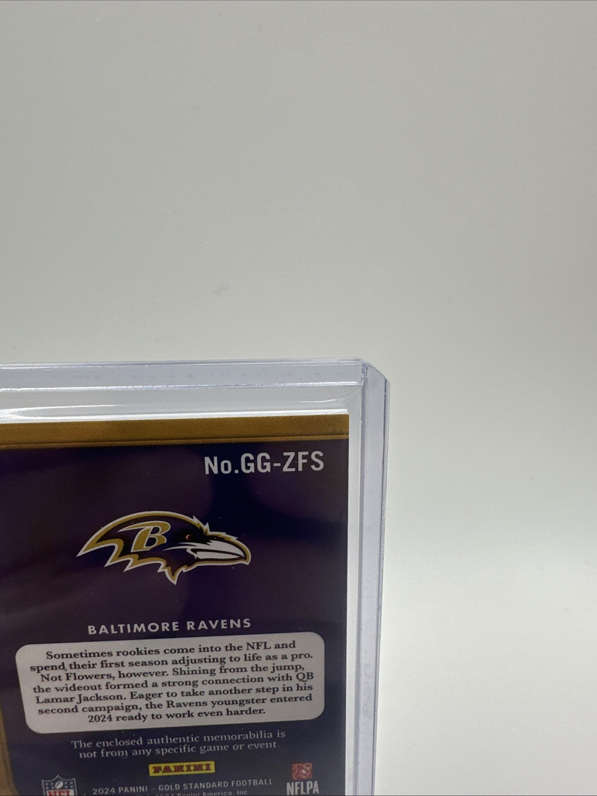 ZAY FLOWERS 2024 GOLD STANDARD ROSE GOLD GEAR PATCH /299
