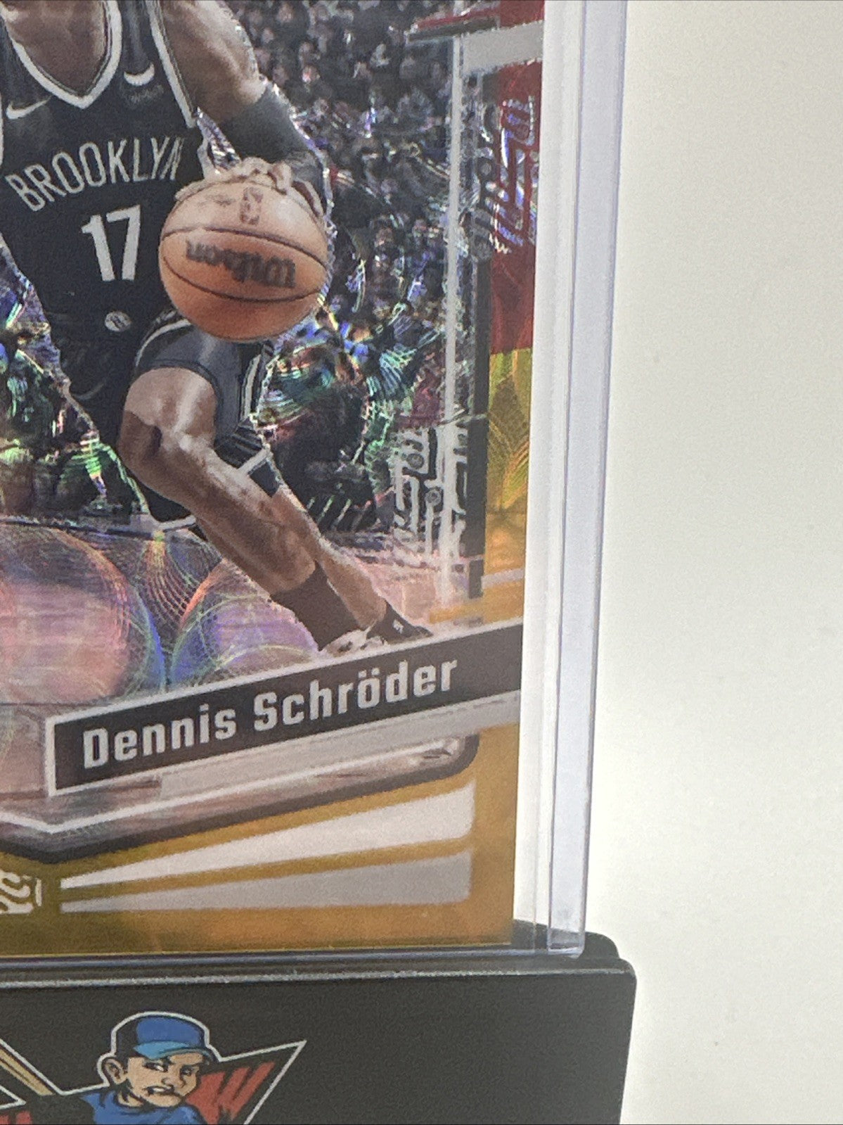 2023-24 Donruss Optic Red & Gold International /99 Dennis Schröder