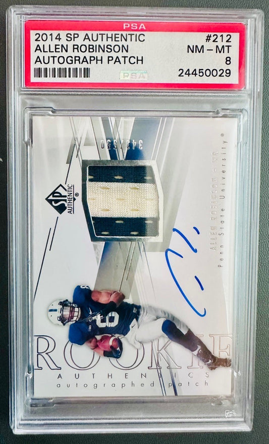 2014 Sp Authentic Allen Robinson #212 PSA 8