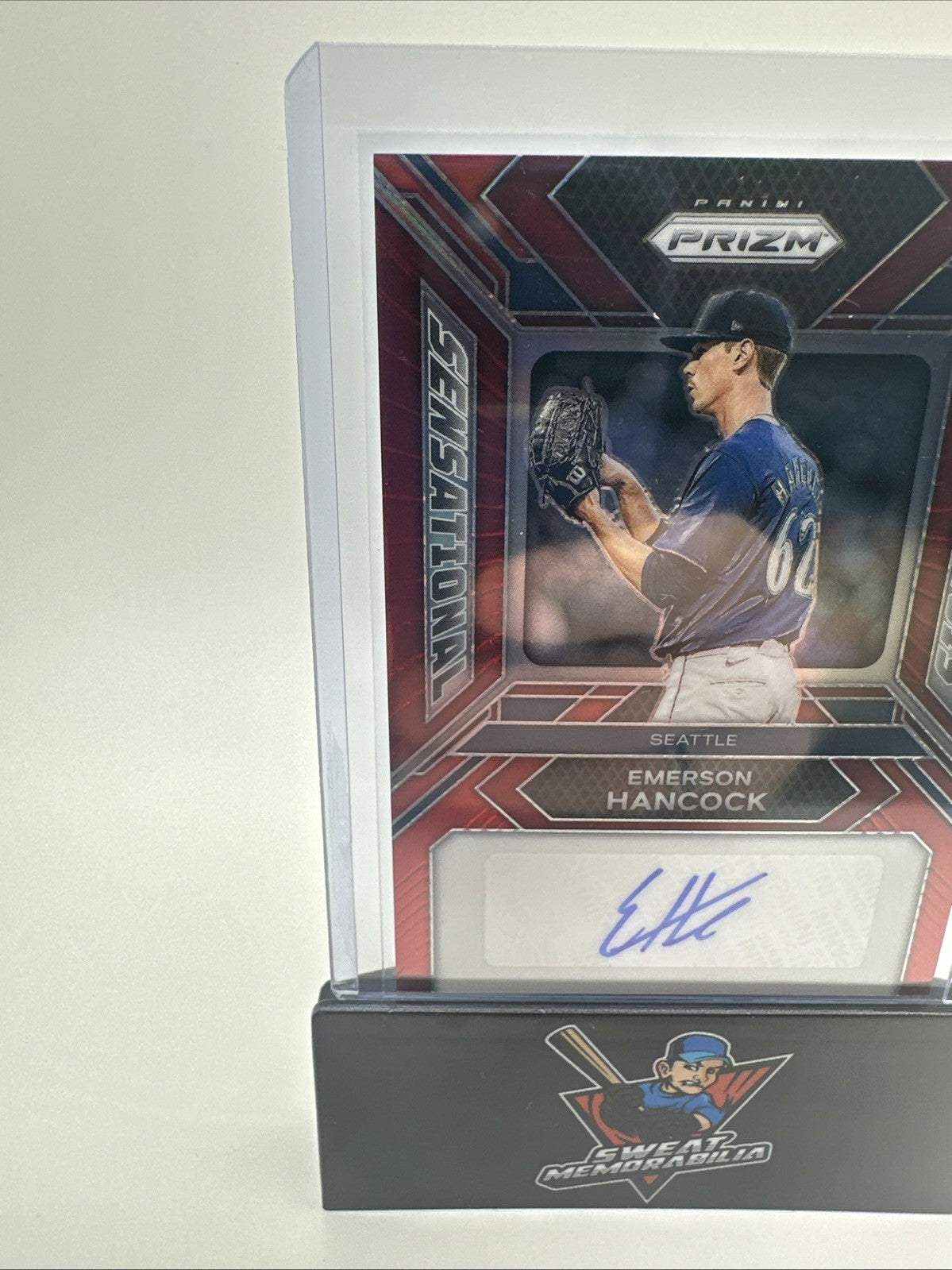 2024 Panini Prizm- Emerson Hancock(RC)-Sensational Signatures- Auto- Mariners