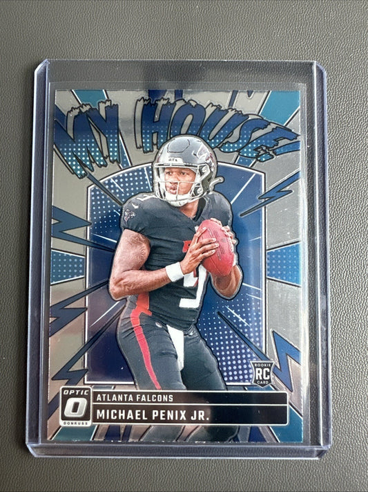 2024 Optic Michael Penix Jr Rookie MY HOUSE RC #7 Atlanta Falcons