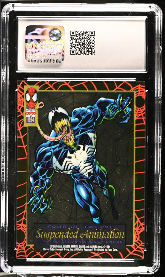 1994 Fleer Amazing Spider-Man 1st Edition Venom #4 of 12 CGC 5