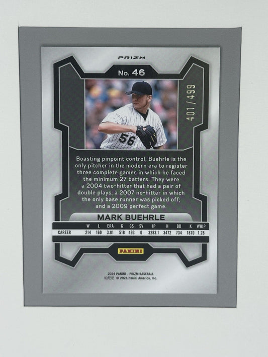 2024 Panini Prizm Mark Buehrle Silver Prizm 401/499 #46