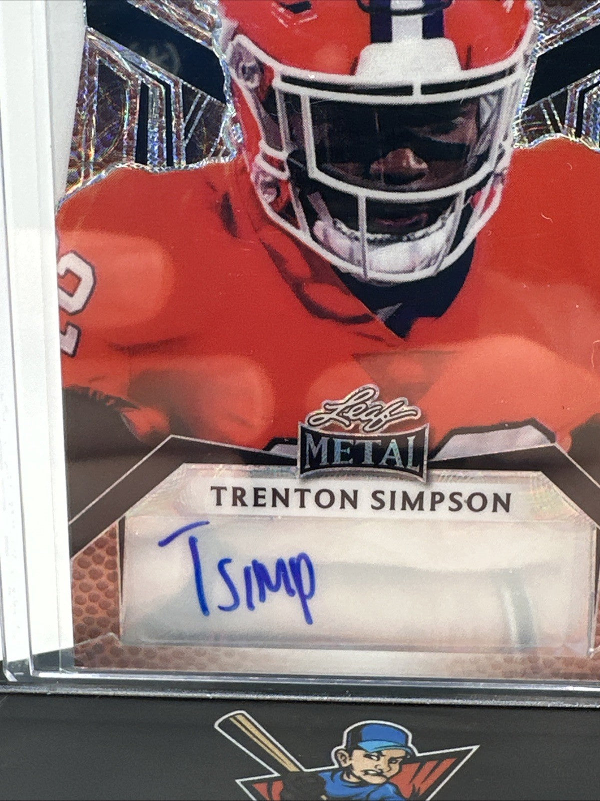 2023 Leaf Metal Trenton Simpson Rookie College Football 5/5