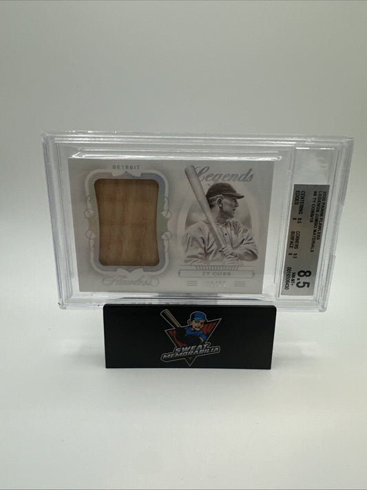2020 Ty Cobb Panini Flawless Legends Jumbo Materials /15 BGS 8.5