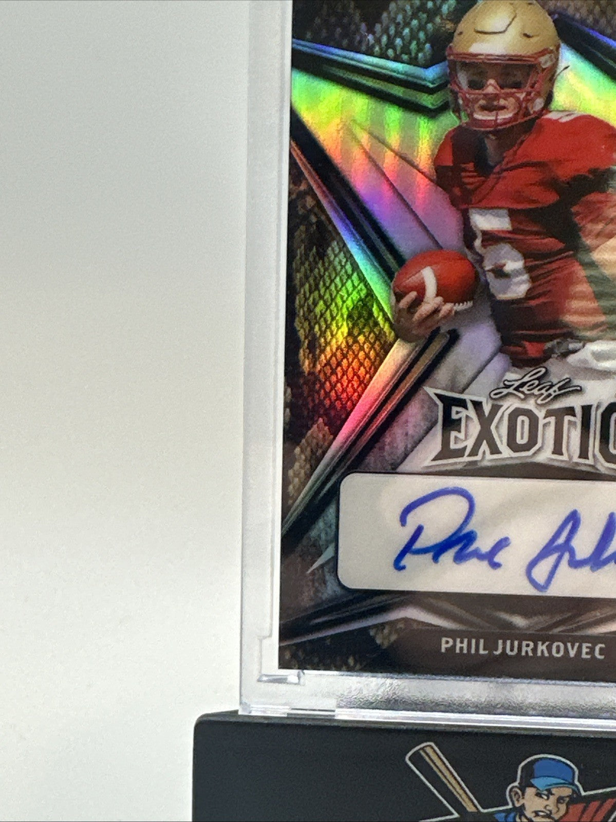 K320,603 - 2022 Leaf Exotic Mosaic Snakeskin #BAPJ1 Phil Jurkovec 9/9 Auto