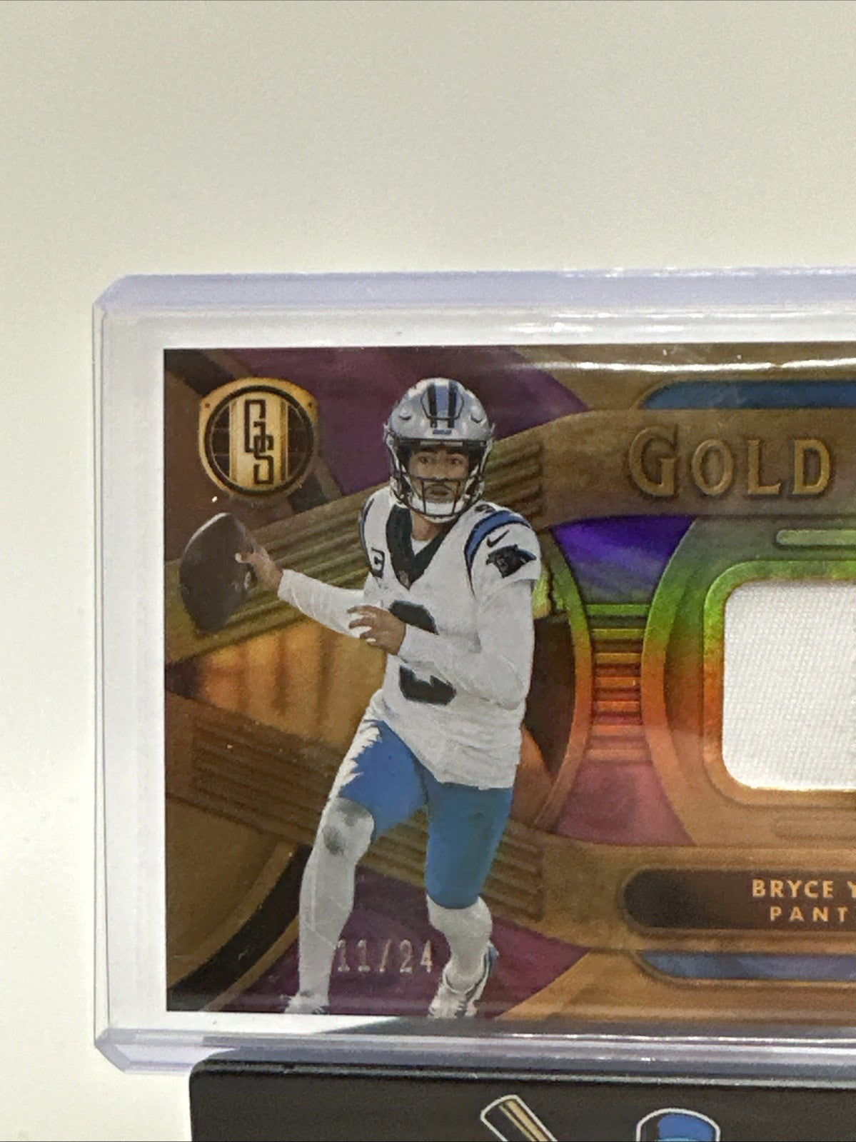 2024 Gold Standard Bryce Young Gold Gear 3 Color Patch 11/24 Panthers
