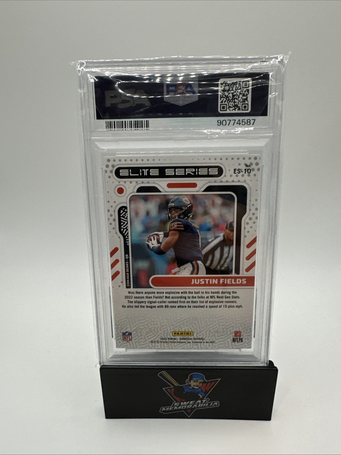 2023 Panini Donruss - The Elite Series Justin Fields #ES-10 PSA 10