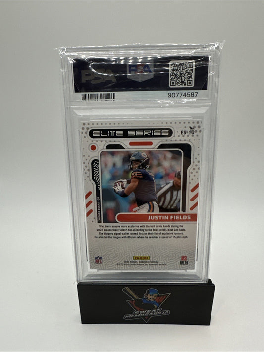 2023 Panini Donruss - The Elite Series Justin Fields #ES-10 PSA 10