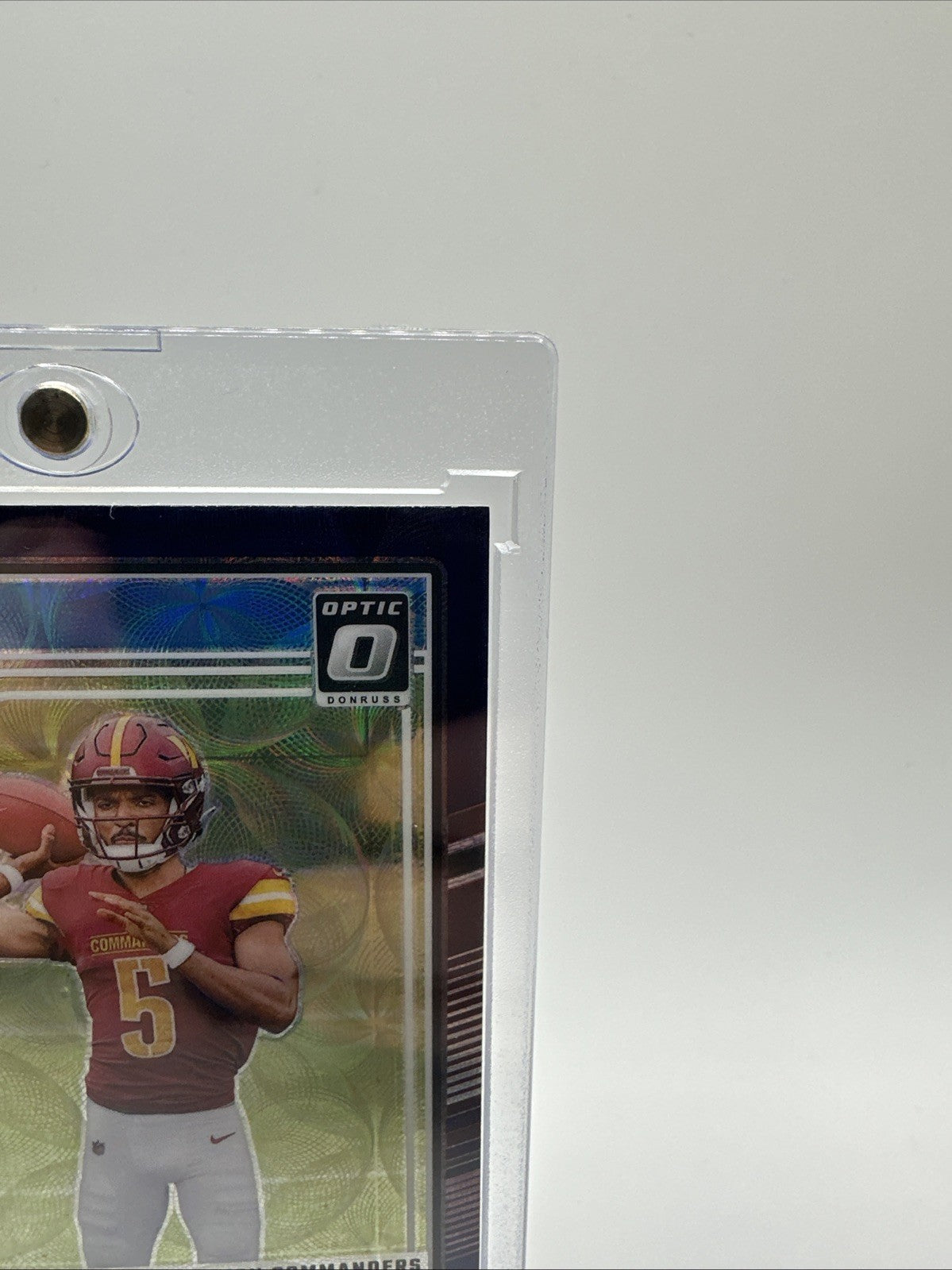 2024 Panini Donruss Optic - Rated Rookie Jayden Daniels #248 Purple Shock (RC)