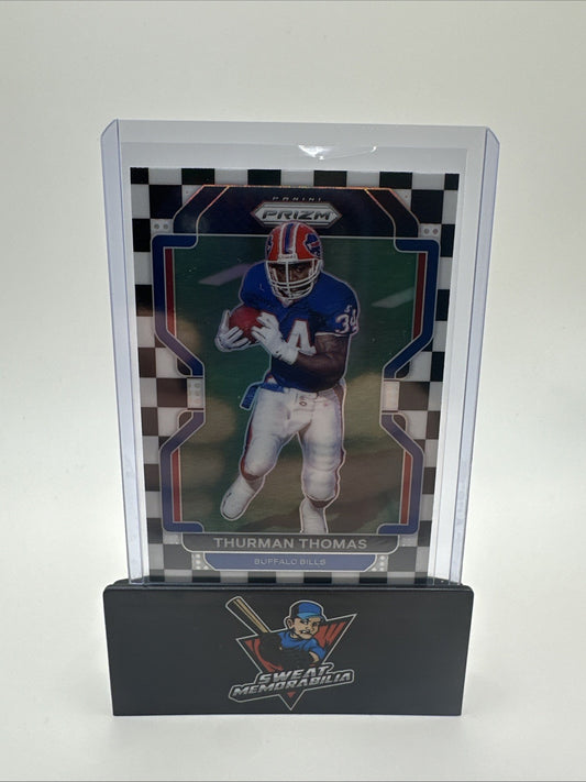 2021 Panini Prizm - Thurman Thomas #123 Checker Prizm