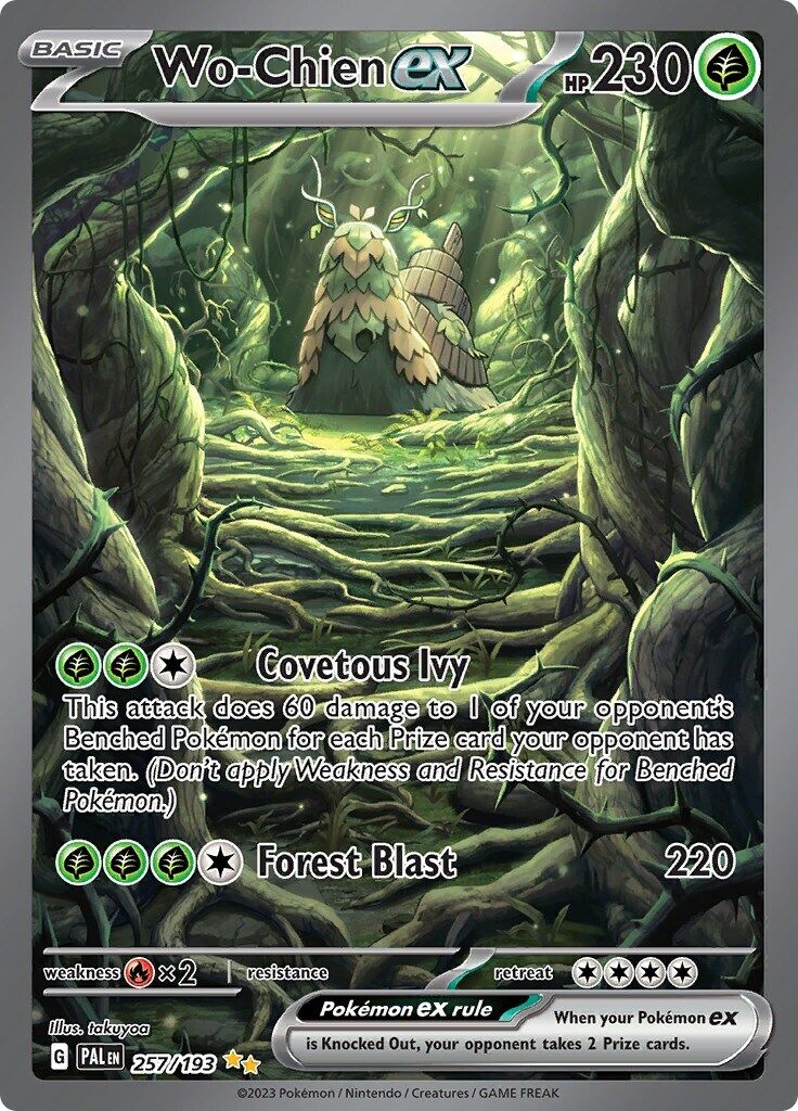 Wo-Chien ex 257/193 Sv02: Paldea Evolved Holo