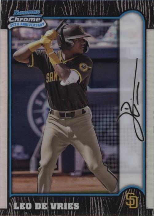 2024 Bowman Chrome - 1999 BC 25th Anniversary #BC25-23 Leo De Vries