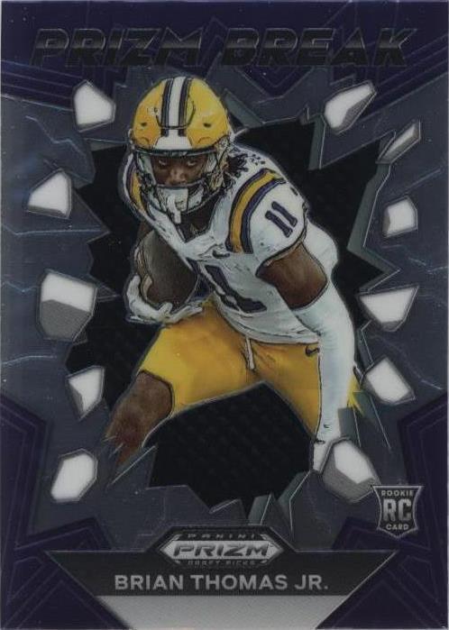 2024 Panini Prizm Draft Picks - Prizm Break #PB-BTJ Brian Thomas Jr. (RC)