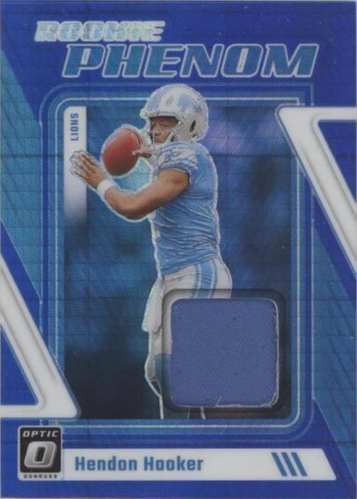 2023 Panini Donruss Optic - Rookie Phenoms Blue Hyper Prizm #RP-HH Hendon Hooker