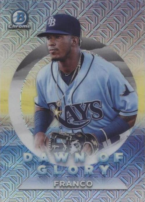 2020 Bowman Chrome: Dawn of Glory Refractor #DG-20 Wander Franco (RC) PSA 10
