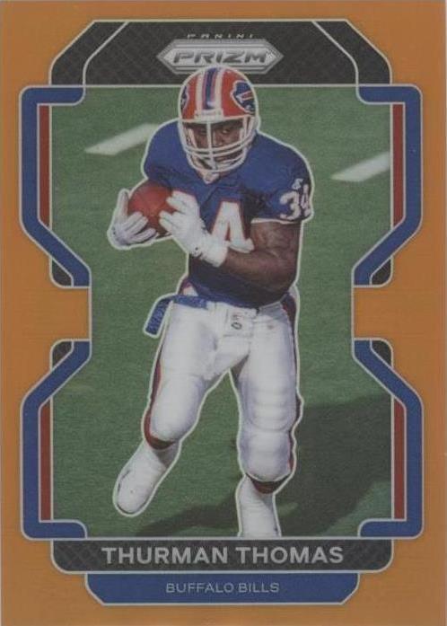 2021 Panini Prizm - Thurman Thomas #123 Checker Prizm