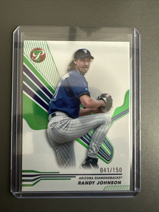 2024 Pristine Randy Johnson Green Refractor /150