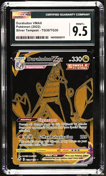 2022 Pokémon Duraludon VMAX TG #TG30 Silver Tempest CGC 9.5