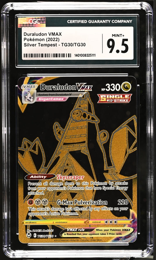 2022 Pokémon Duraludon VMAX TG #TG30 Silver Tempest CGC 9.5