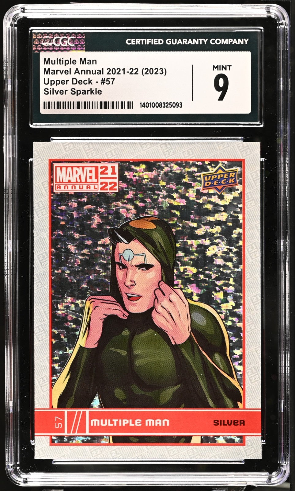 2023 Upper Deck Marvel Annual 2021-22 Multiple Man #57 CGC 9