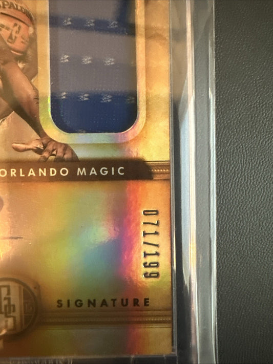 ELFRED PAYTON 2014-15 PANINI GOLD STANDARD SIGNATURE JERSEY/CERTIFIED AUTO#/199