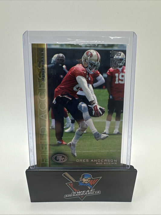 2015 Topps Chrome Rookie Auto  #44 DRES ANDERSON  RC 
