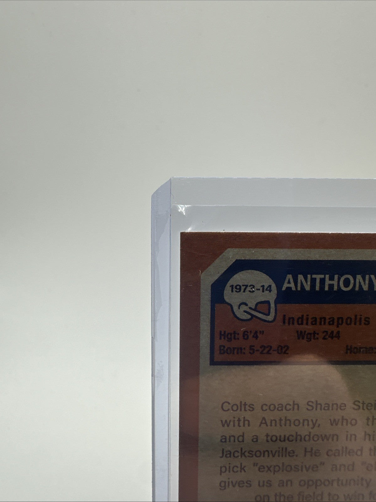 2024 Topps Composite XFractor #1973-14 ANTHONY RICHARDSON (RC) Colts QB