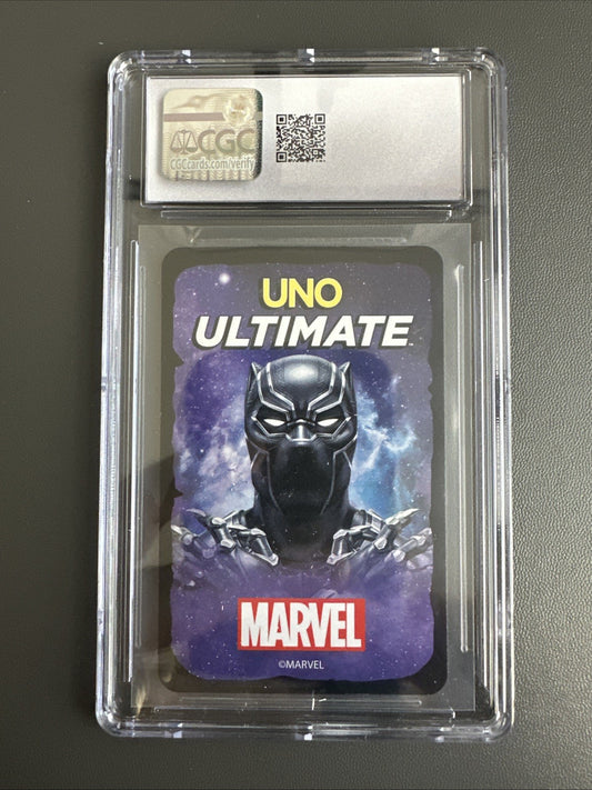 UNO Ultimate Marvel 2022 Wakanda Forever FOIL Card Uncommon CGC 10