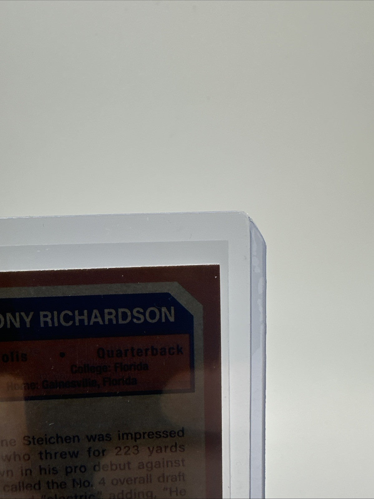 2024 Topps Composite XFractor #1973-14 ANTHONY RICHARDSON (RC) Colts QB