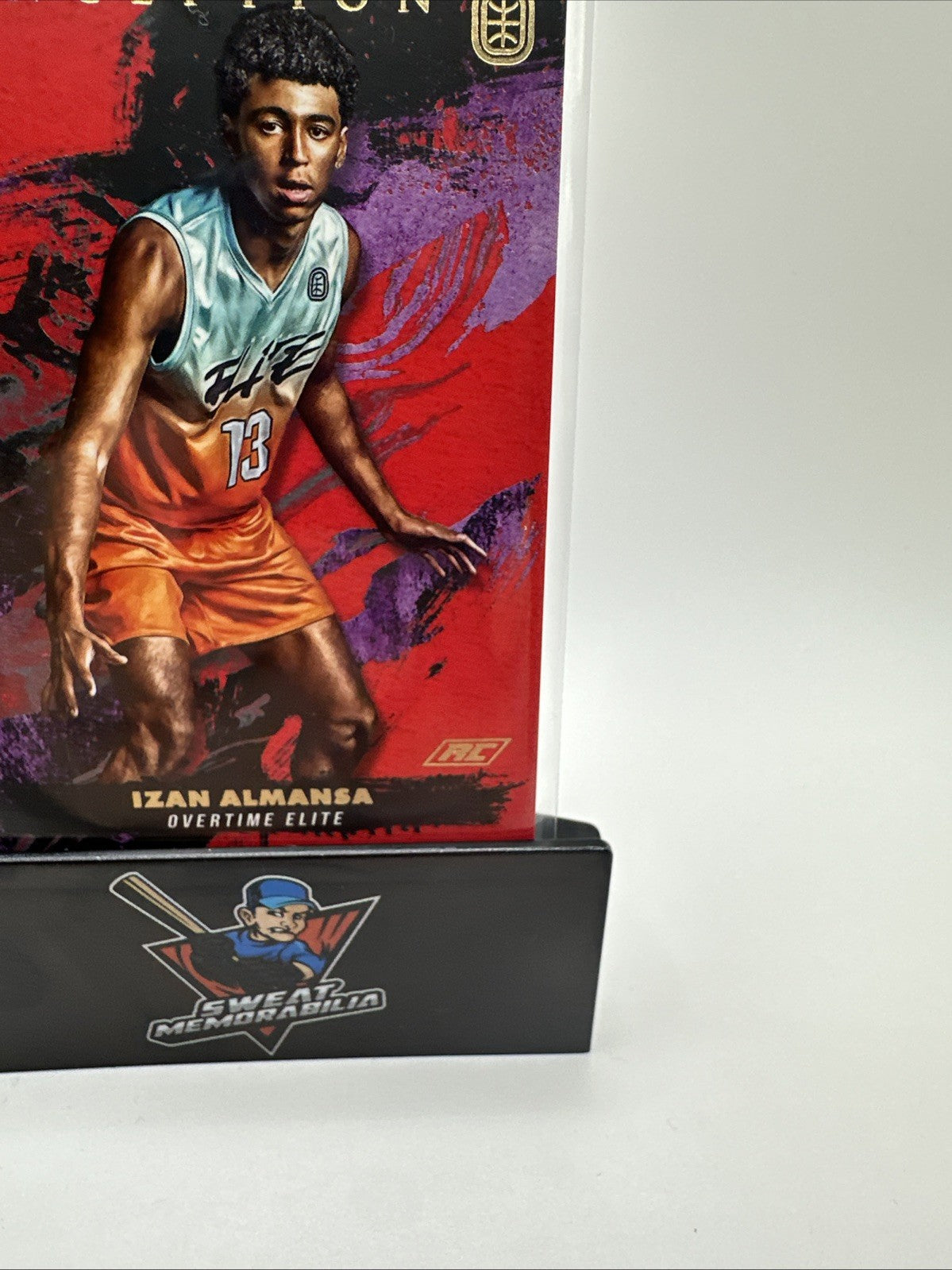 2022 TOPPS INCEPTION OVERTIME OTE #71 IZAN ALMANSA RC RED 50/75