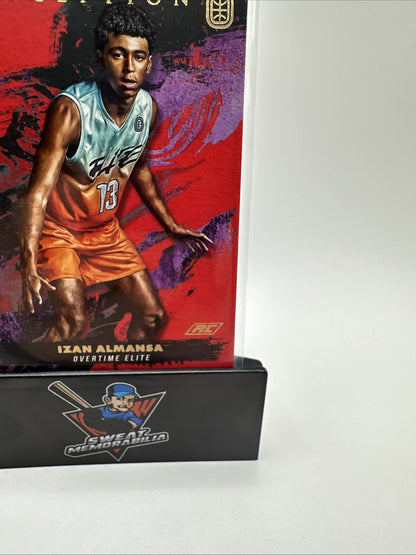 2022 TOPPS INCEPTION OVERTIME OTE #71 IZAN ALMANSA RC RED 50/75