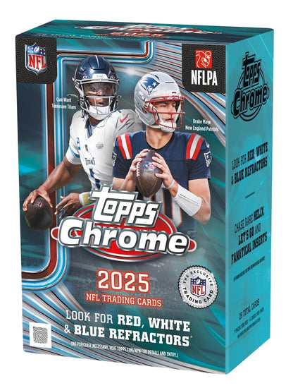 2025 Topps Chrome® Football - Blaster Box