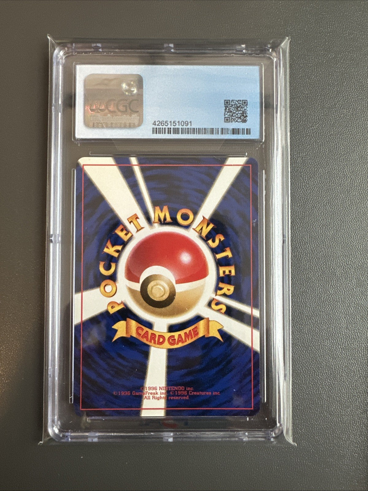 1997 Pokémon Rocket Gang Slowpoke #79, CGC Pristine 10