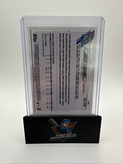 2021 Topps Chrome Carlos Hernandez Auto Autograph Rookie Card RC #RA-CHE