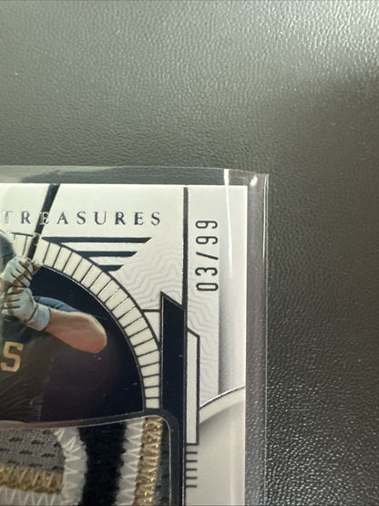 2024 Brock Wilken National Treasures Baseball Patch Auto /99