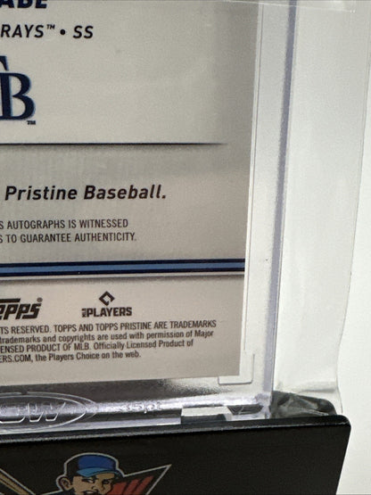 2024 Topps Pristin Osleivis Basabe Purple Refractor Auto /99